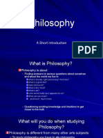 Philosophy: A Short Introduction