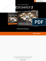 EZdrummer Demo Manual PDF