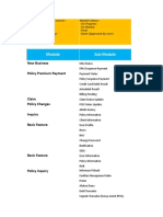 Sub Module: New Business Policy Premium Payment