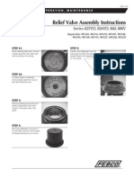 Series 825YD, 826YD, 860, 880V Relief Valve Assembly Instructions 