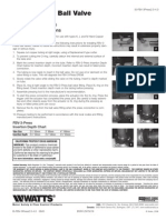 FBV-3-Press Ball Valve Installation Instructions