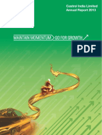 Castrol India LTD Annual Report 2013 Low PDF