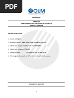 Hmef5053 - Measurement and Evaluation in Education