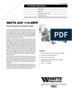 ACV 113-6RFP Specification Sheet