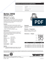 Series 3002 Specification Sheet