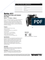 Series 411 Specification Sheet