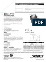 Series 415 Specification Sheet