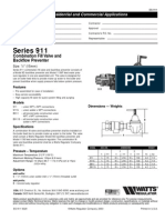 Series 911 Specification Sheet