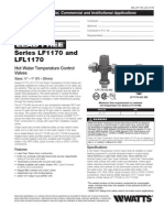 Series LF1170 and LFL1170 Specification Sheet