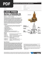 Series LF25AUB-Z3 Specification Sheet