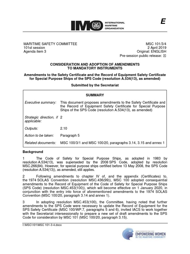 Amendments to SPS Safety Certificates | PDF | Wireless | Entertainment ...