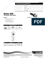 Series 629 Specification Sheet