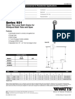 Series 931 Specification Sheet