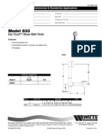 Model 933 Specification Sheet