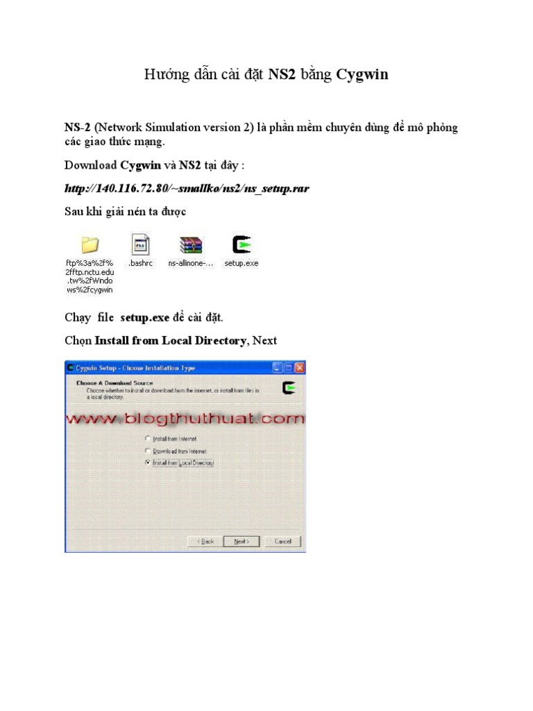 Set Up NS2 | PDF