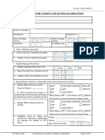 Form CAP 04-011 - Checklist For Rating Board