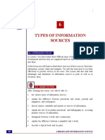 Types of Info Sources PDF