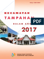 Kecamatan Tampahan Dalam Angka 2017