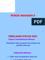 9.PENILAIAN STATUS GIZI (Mgg-9)