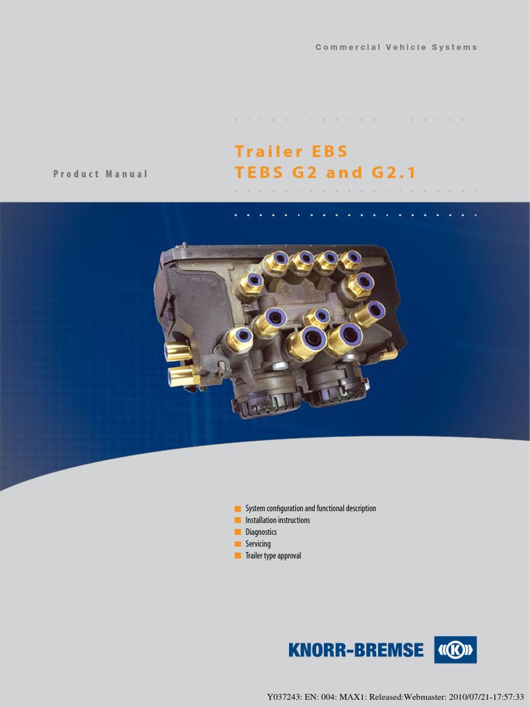 Knorr Brake | PDF | Anti Lock Braking System | Semi Trailer Truck