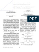 Studies on Development of Headspace - Gas Chromatographic Determination of Volatile Fatty Acids