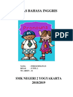 Tugas Bahasa Inggris: SMK Negeri 2 Yogyakarta 2018/2019