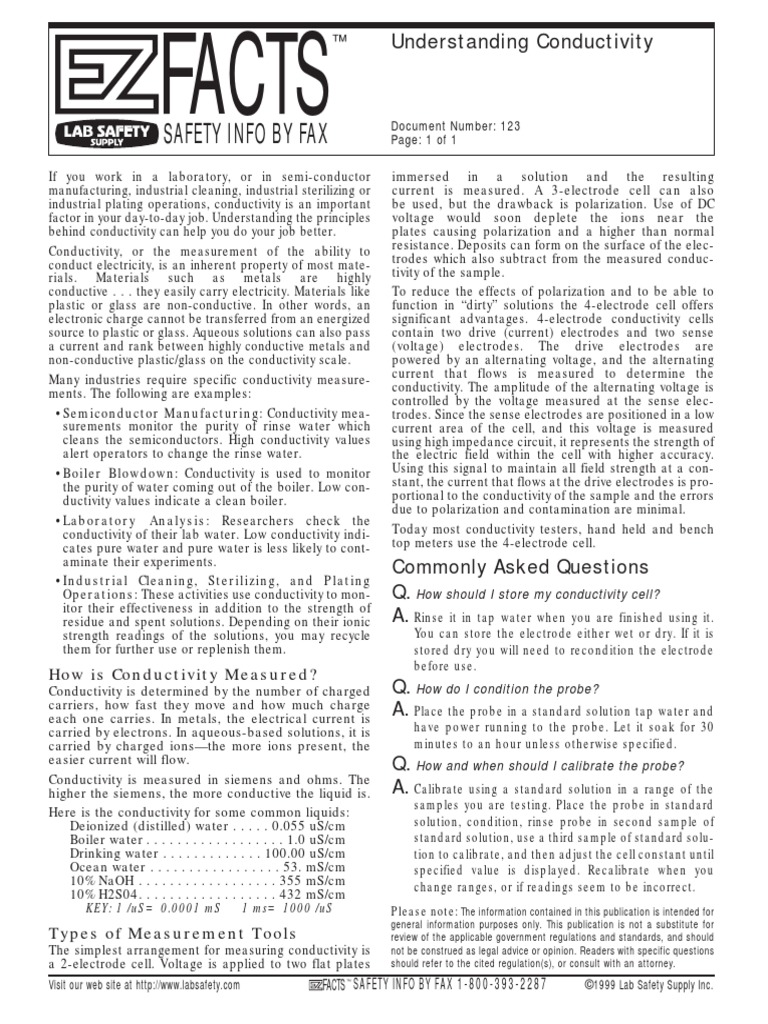 Conductivity Separating Fact From Fiction In Physics And Chemistry - w0w3gji