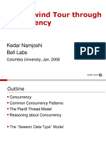 A Whirlwind Tour Through Concurrency: Kedar Namjoshi Bell Labs