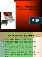 Model Pembelajaran Konstruktivisme PLPG