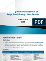 Aligning Sales Performance Levers-Mike Kunkle 10-2010 (Old Version)