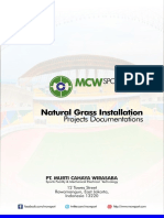 MCWSPORT Natural Grass Installation Projects Document