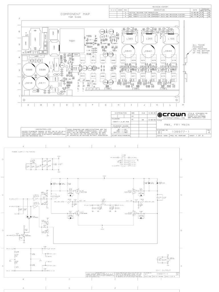 PRX Series Amp Schematics JBL PDF