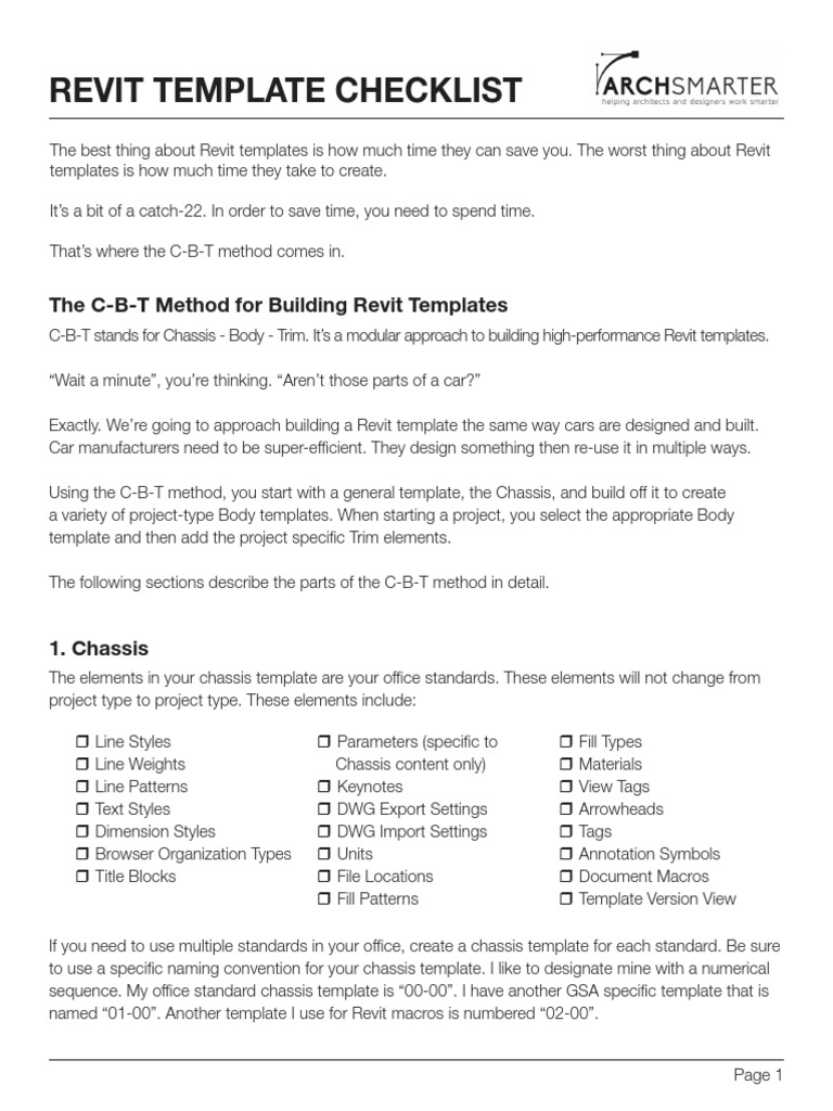 Building Efficient Revit Templates | PDF | Autodesk Revit | Software ...