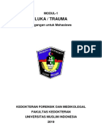 Modul-1 MAHASISWA Forensik-Medikolegal Luka & Trauma - UMI2019