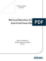 Mid-Load Operation of Large Coal-Fired Power Plants: Power-Gen Europe Köln 2014