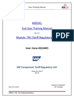 MSEDCL - End User Training Manual - Consolidation of CGRF Cases - Zone-JE