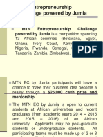 MTN Entrepreneurship Challenge for African Students