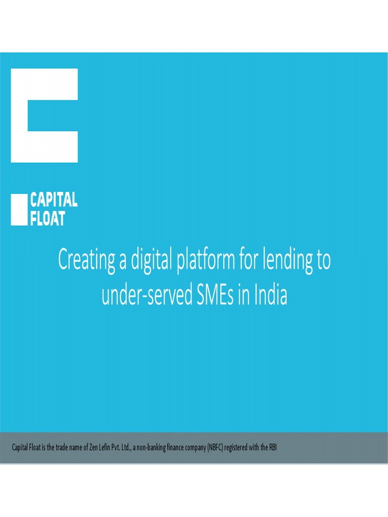 Capital Float 2015 PDF Loans Credit