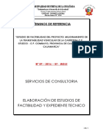 TDR #009-2016 Otuzco Combayo Terminado 2016 Factibilidad