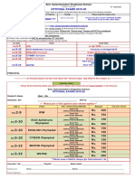 Optional Exams 2019-20: Smt. Sulochanadevi Singhania School