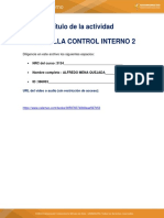 Cartilla de Control Interno