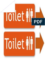 sign toilet