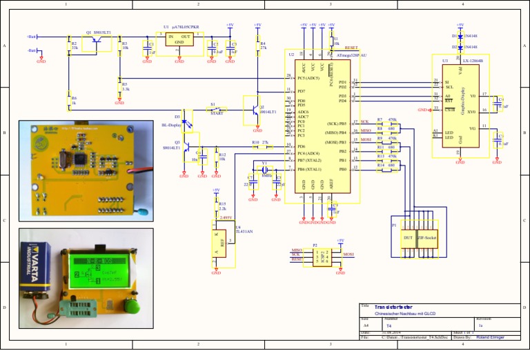 Schematic LCR Meter | PDF