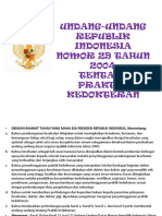 UURI No. 29 Tahun 2004 Tentang Praktik Kedokteran