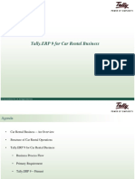 Tally - ERP 9 For Car Rental Business: © Tally Solutions Pvt. Ltd. All Rights Reserved