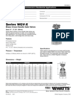 WGV-X Specification Sheet