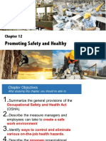 Promoting Workplace Safety & Health