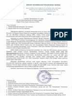 Surat Deputi Kerjasama PM Nomor 34 Tahun 2019 PDF