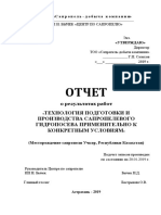 ОБРАЗЕЦ Отчет Технология Производства и Оборудование Сапропелевого Гидропосева