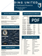 7 - 20 Game Notes vs. GPS Portland